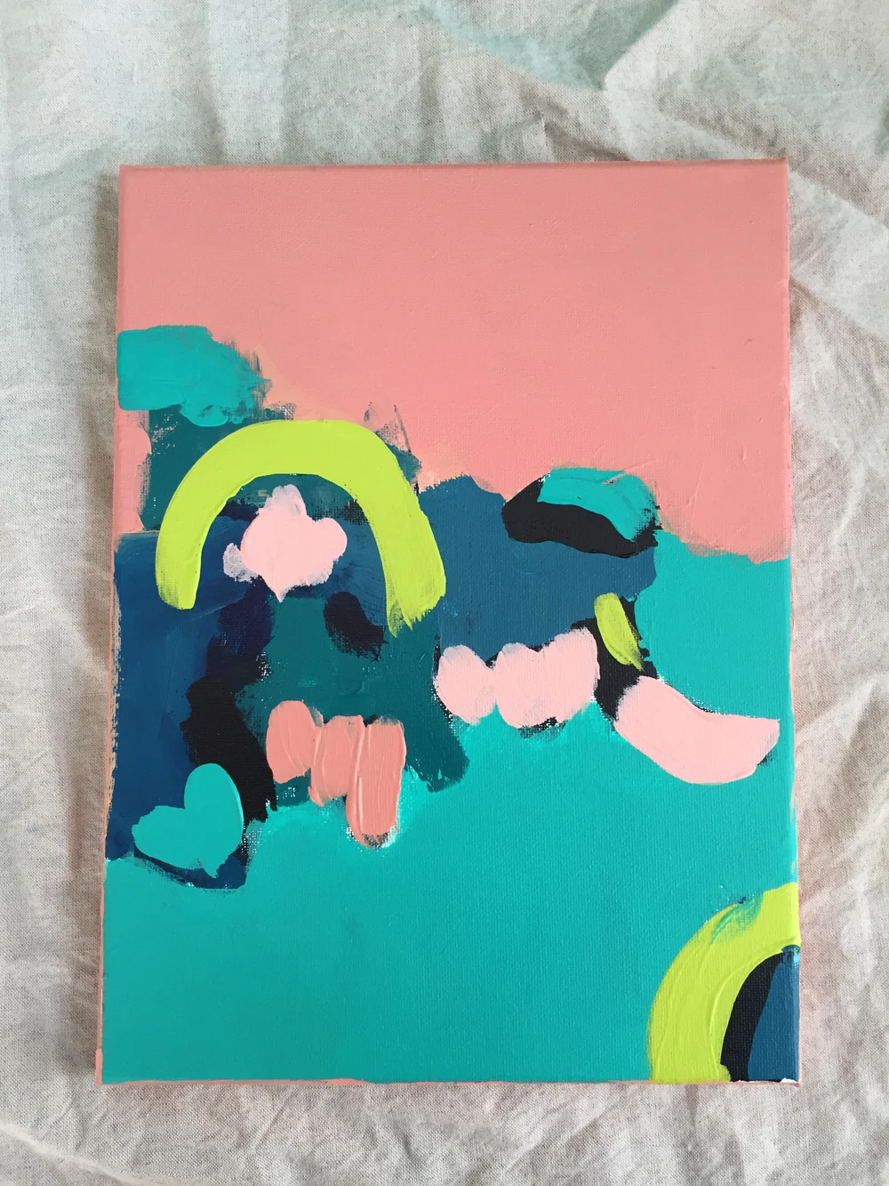 Joy is Mine // No. 4 original painting by Christa David