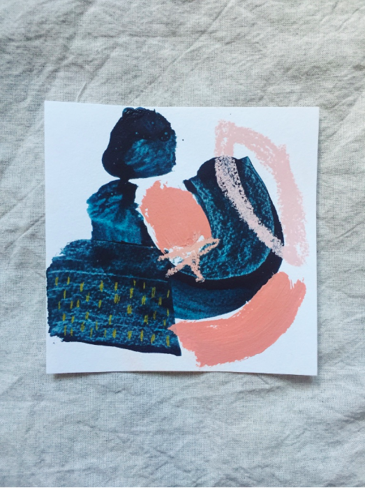 Color Study No. 3, 2016 Painting, 6"x6"