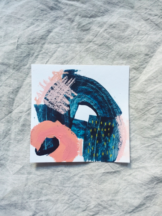 Color Study No. 5, 2016 Painting, 6"x6"