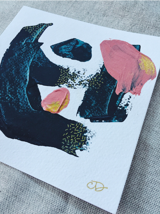 Color Study No. 9, 2016 Painting, 6"x6"