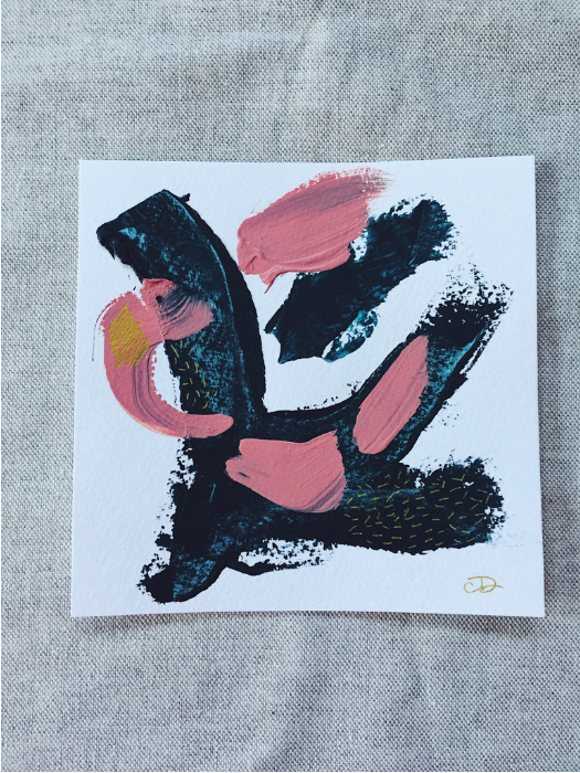 Color Study No. 10, 2016 Painting, 6"x6"