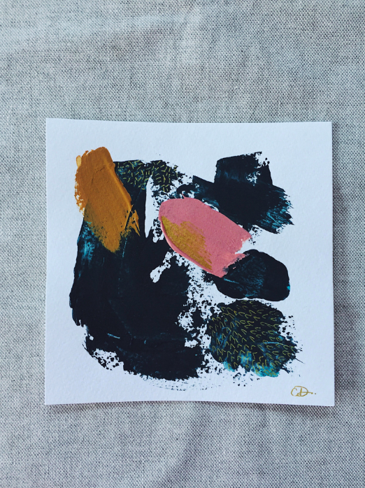 Color Study No. 13, 2016 Painting, 6"x6"