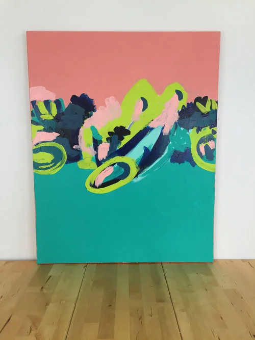Joy is Mine // No. 2, 2016 Painting, 24"x30"