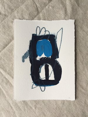 Color Study No. 16, 2017 Painting, 5.5"x7.5"