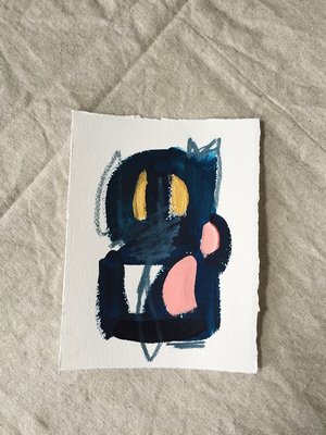 Color Study No. 31, 2017 Painting, 5.5"x7.5"