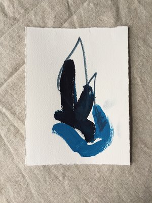 Color Study No. 32, 2017 Painting, 5.5"x7.5"