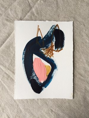 Color Study No. 36, 2017 Painting, 5.5"x7.5"
