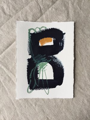 Color Study No. 41, 2017 Painting, 5.5"x7.5"