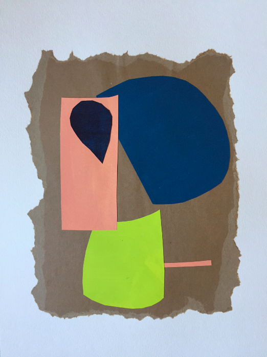 Got Up Singing // JOY IS MINE Abstract Collage