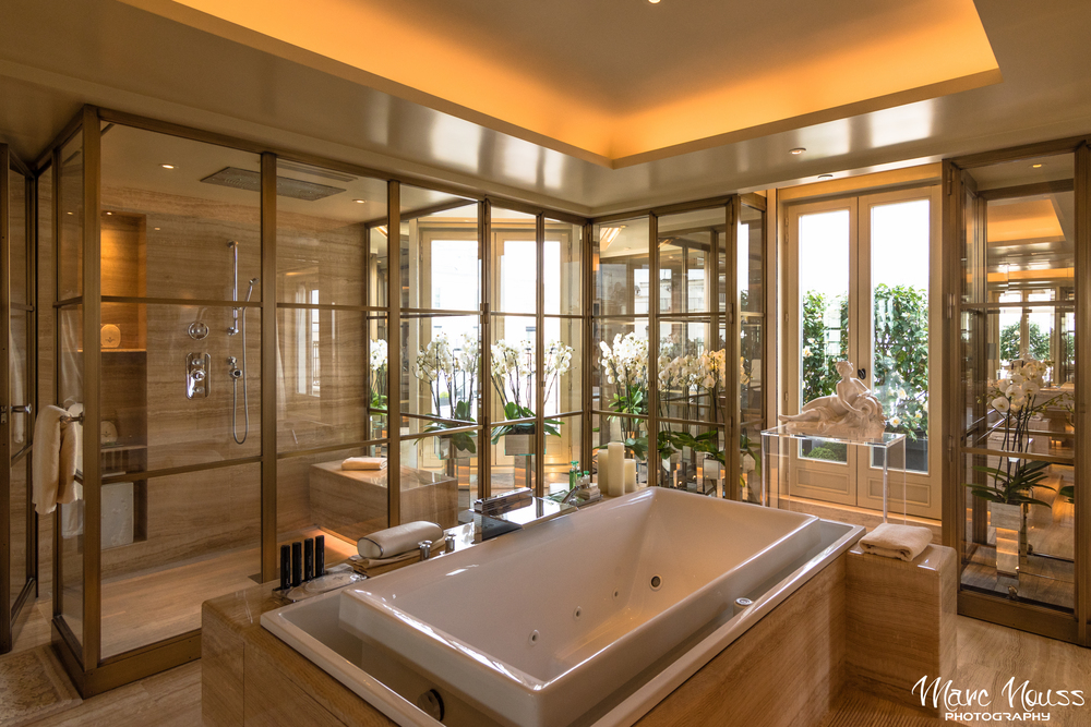 Bathroom inside the Penthouse Suite!