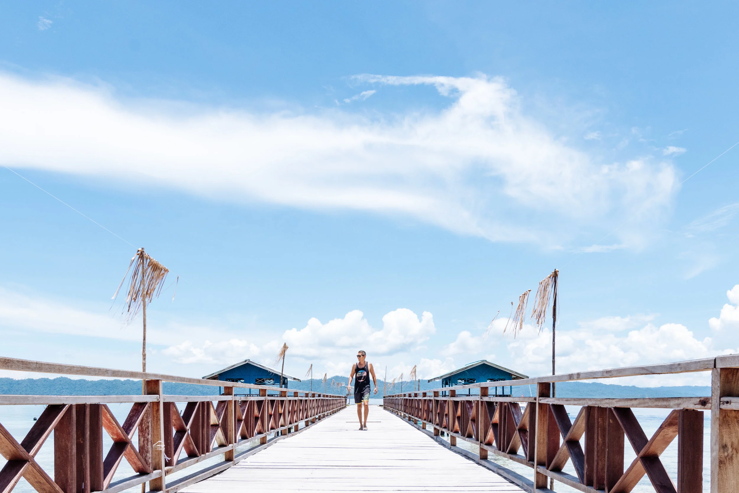  The Arborek harbor with the talented    Pinneng    