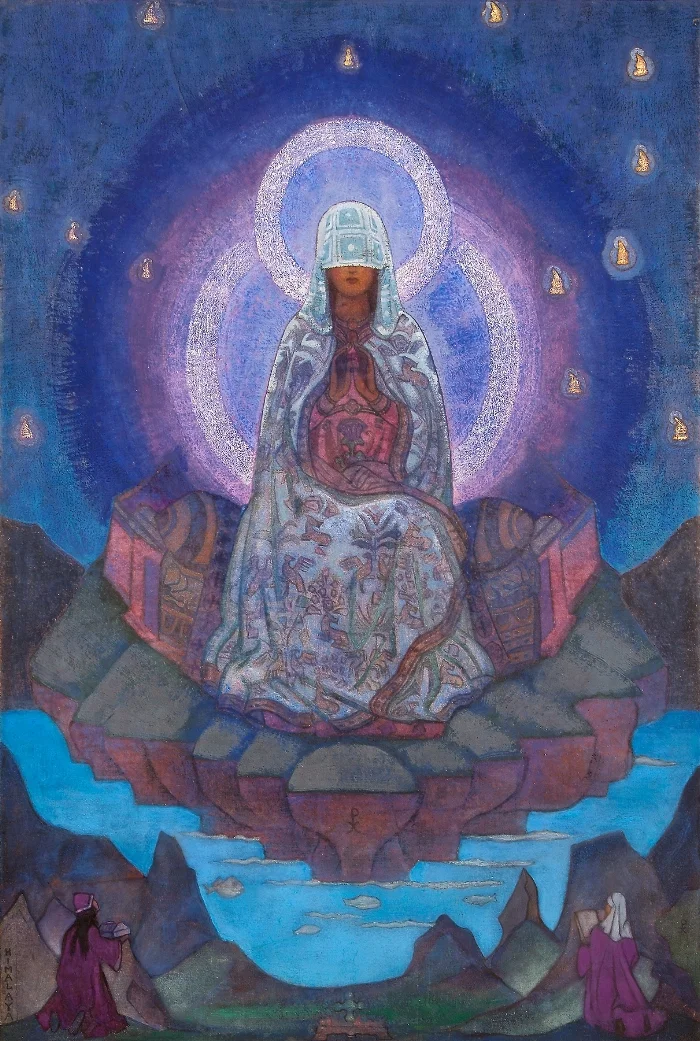 Mother of the World (1937) by Nicholas Roerich