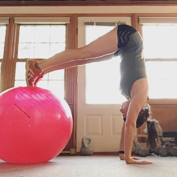 Exercise Balls are inexpensive and so fun to workout with!