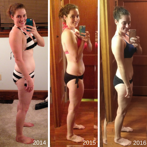 Three Year Transformation Photo Side