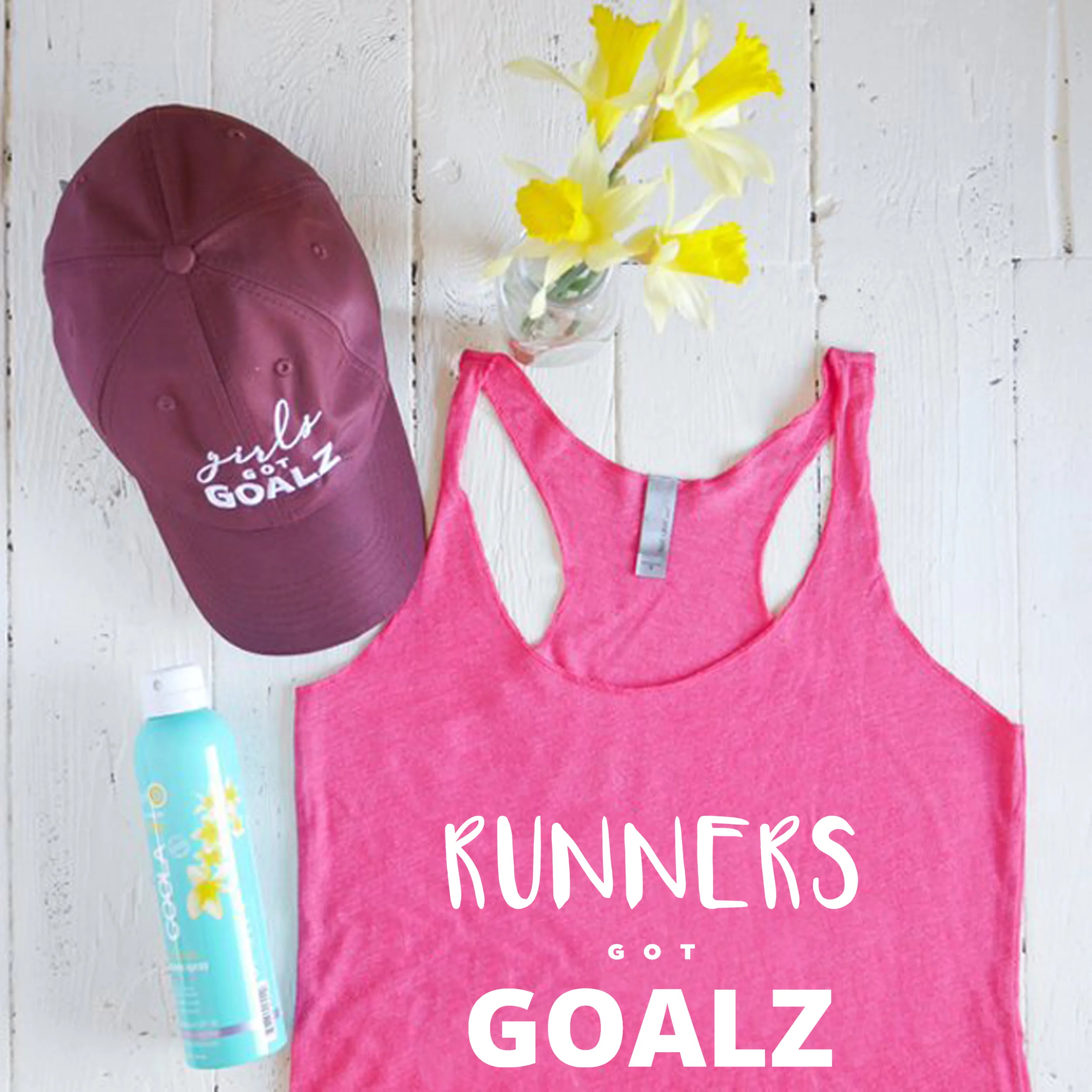 Your shoes are laced up, hair pulled back, and your ready to hit the streets. Whether it's running a full mile non-stop, a 5k, or a full marathon, you got running goals! GirlsGotGoalz.com