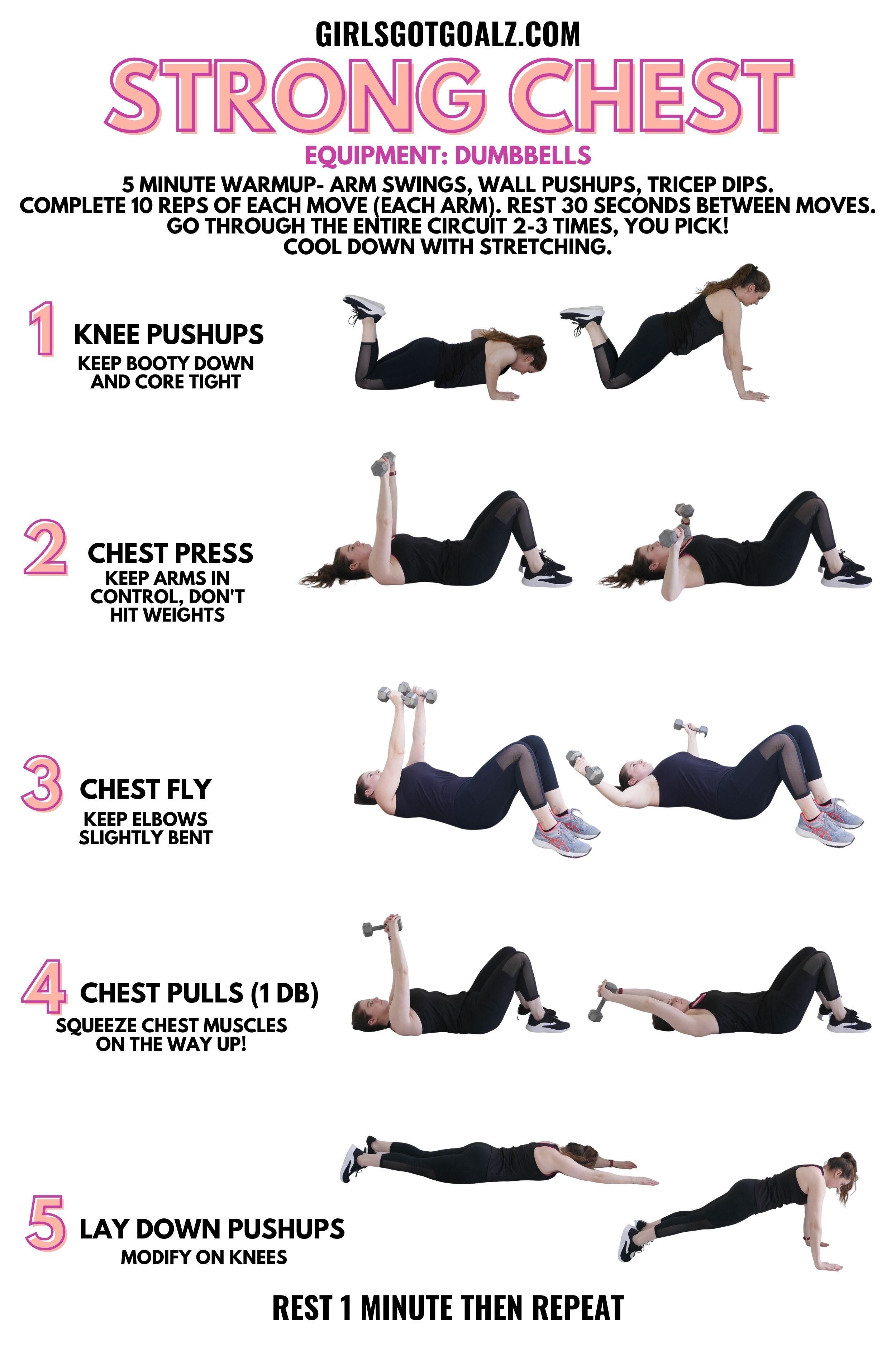 Strong Chest Workout — Move With Adele
