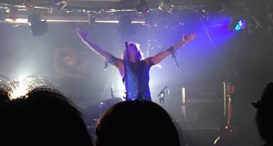 Alex Arndt, aka. The Sonic Universe performing at Live Freak in Tokyo last year.