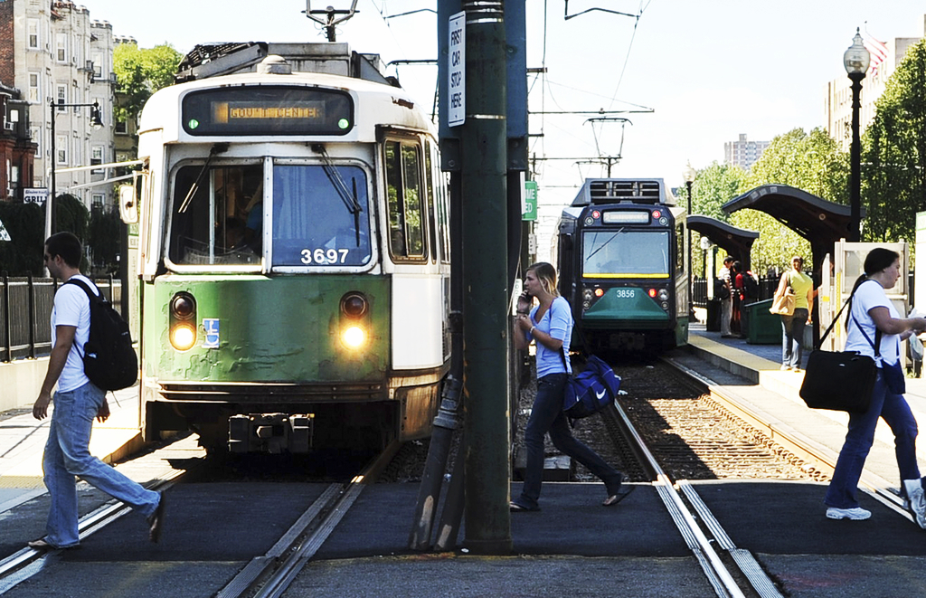  Green Line. Boston 绿线.波士顿