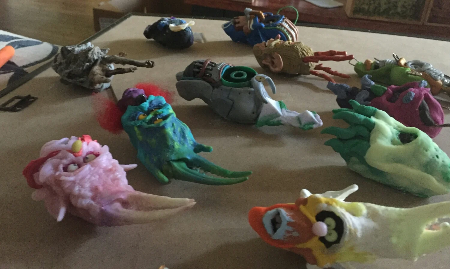 Sad little guys, especially the one looking at the camera