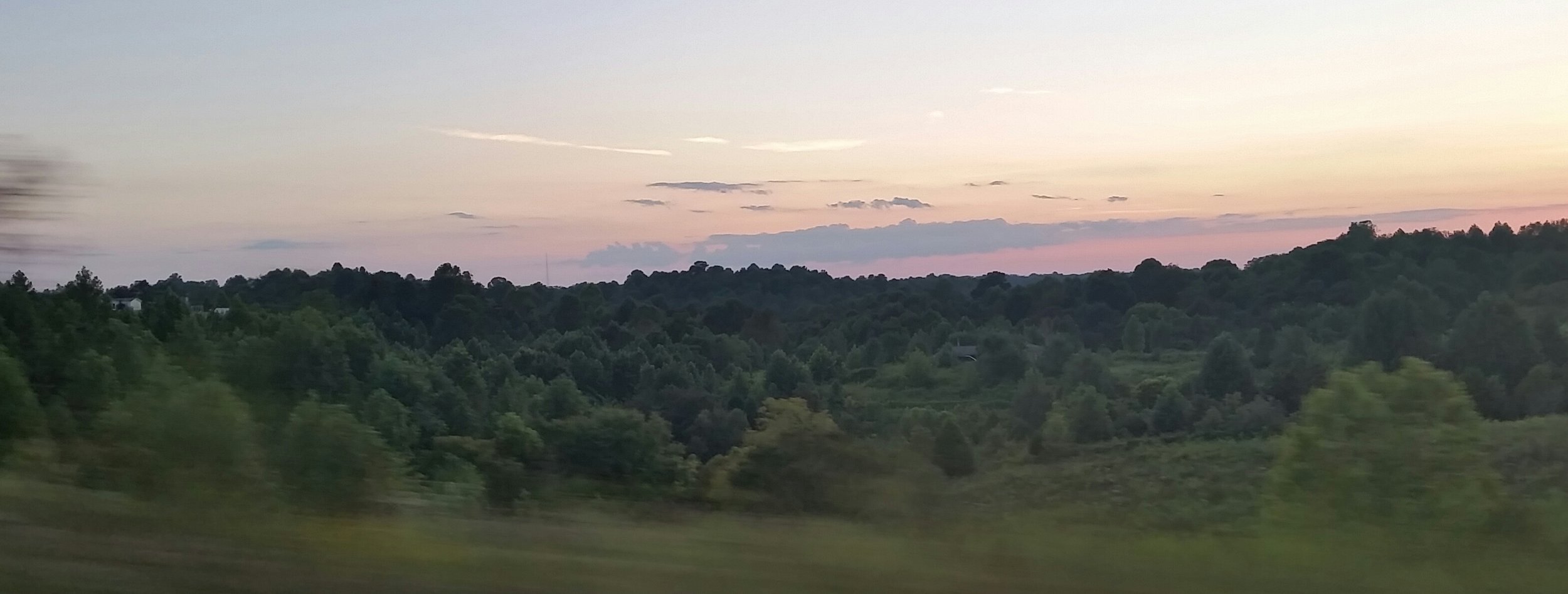 The photos will never capture the cool air and fresh sweet scent of cut hay and the glimpses of little houses down in valleys