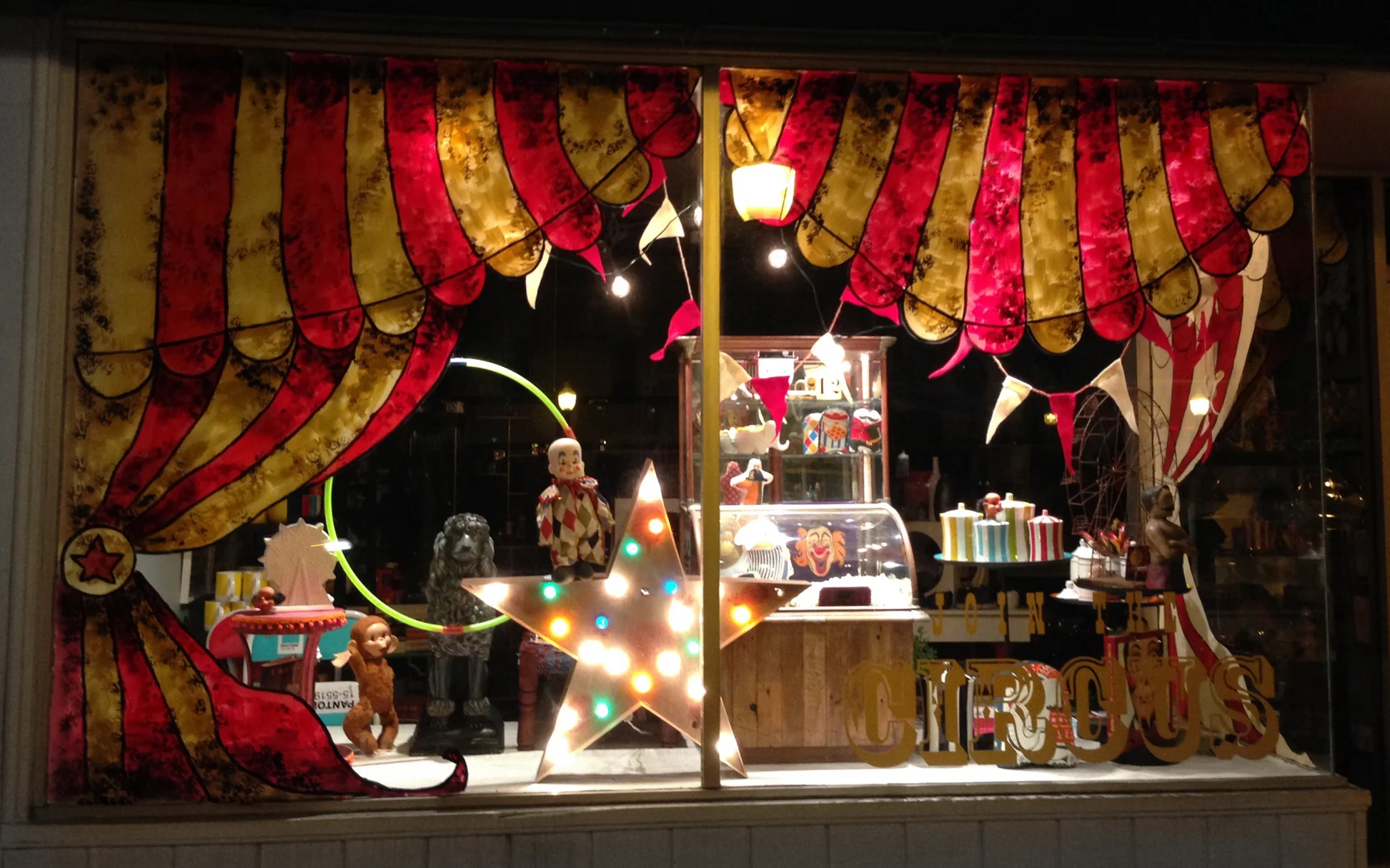Scout Royal Oak halloween window display