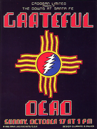 Grateful Dead, Santa Fe, 1982