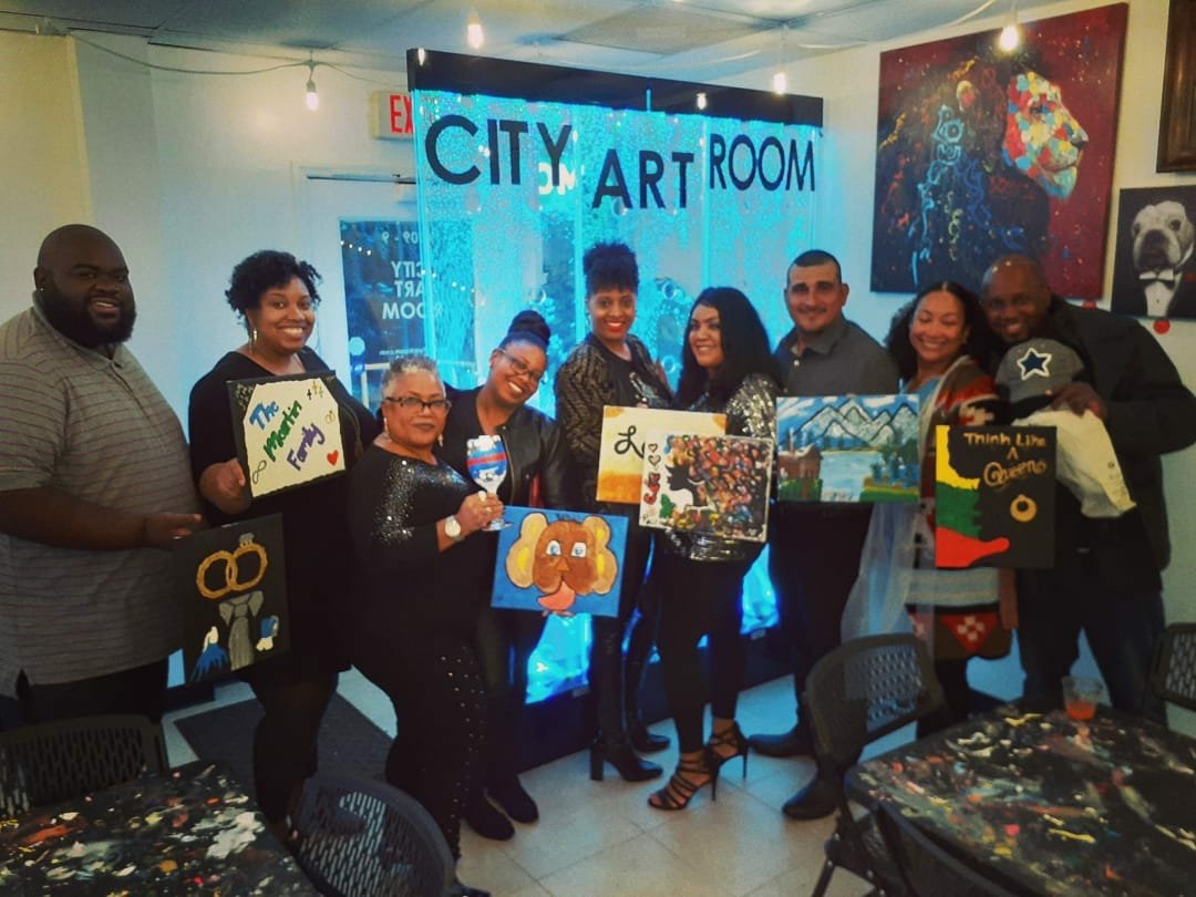 Premium Custom Pre Drawn Canvases — City Art Room