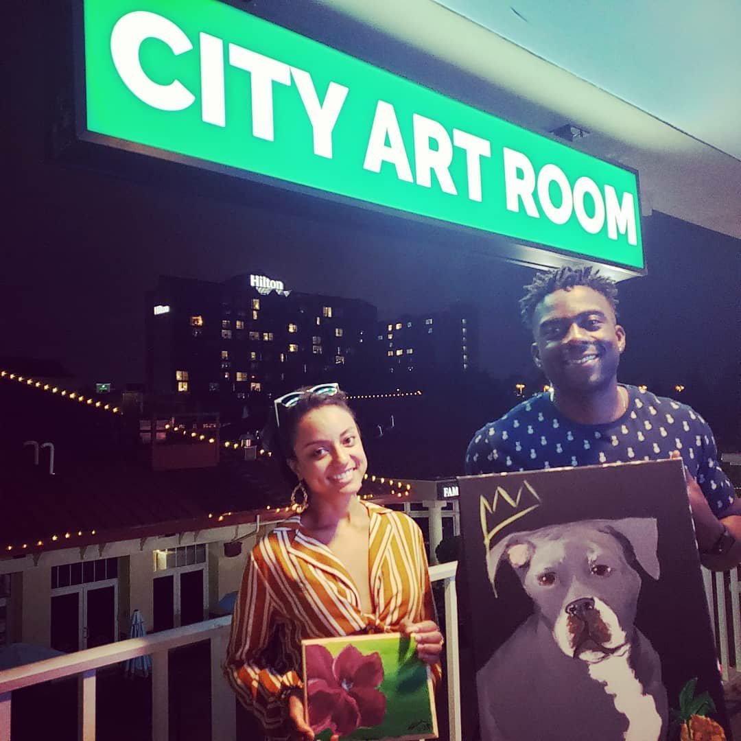 Premium Custom Pre Drawn Canvases — City Art Room