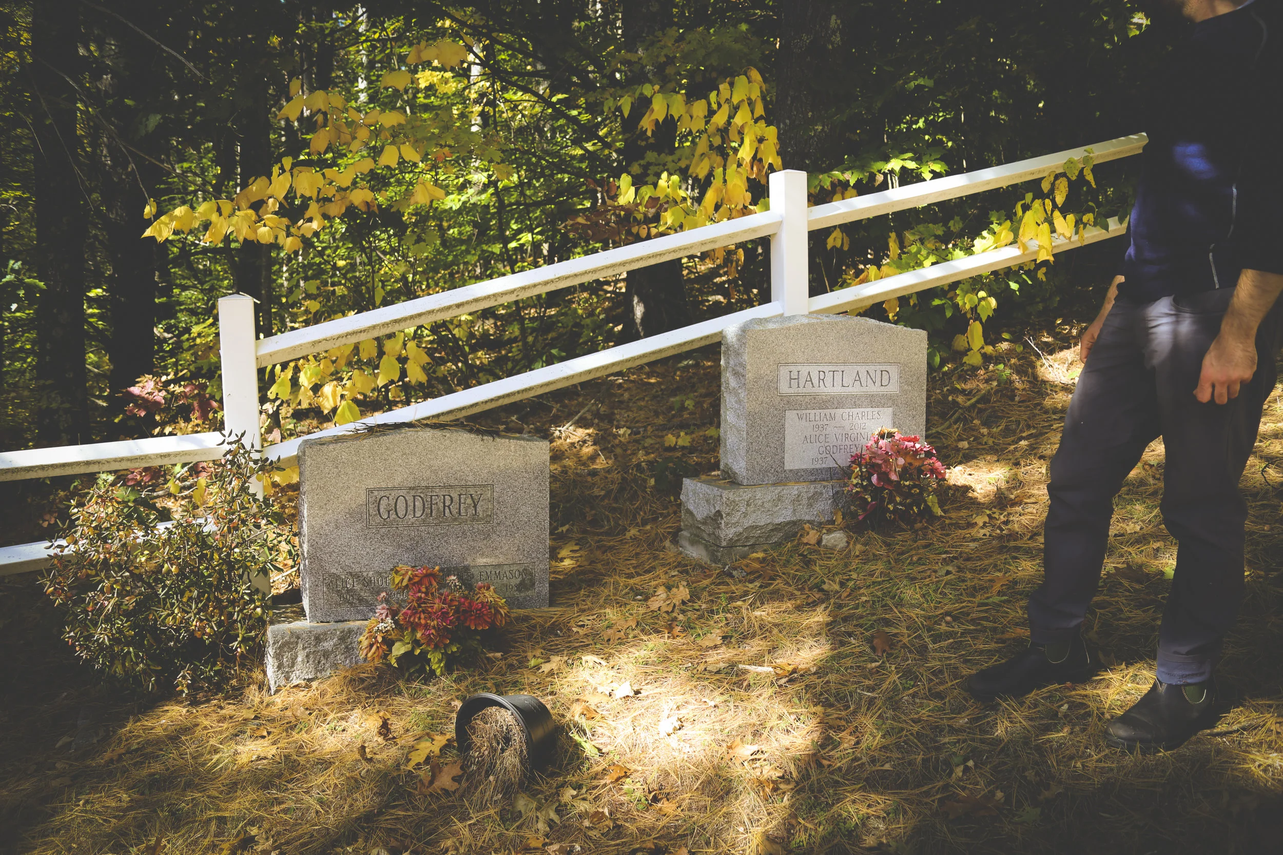 My great Grandparents Godfrey, and Aunt Ginny's husband Bill Hartland. 
