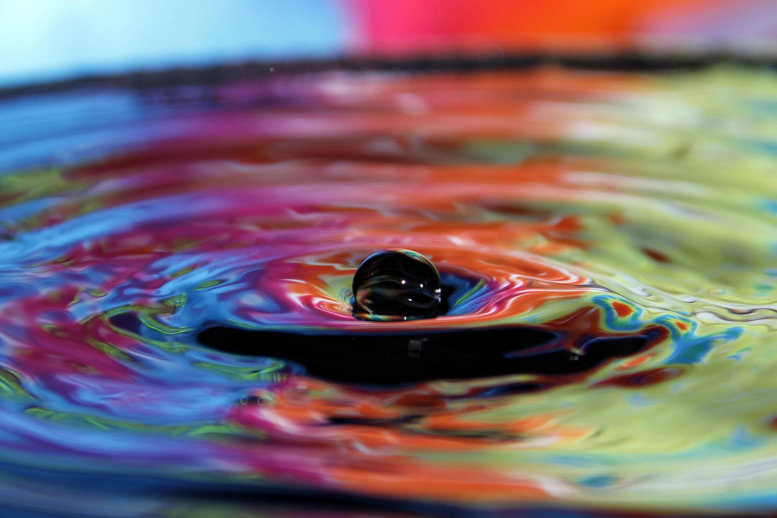 Tie Dye Water Droplet 