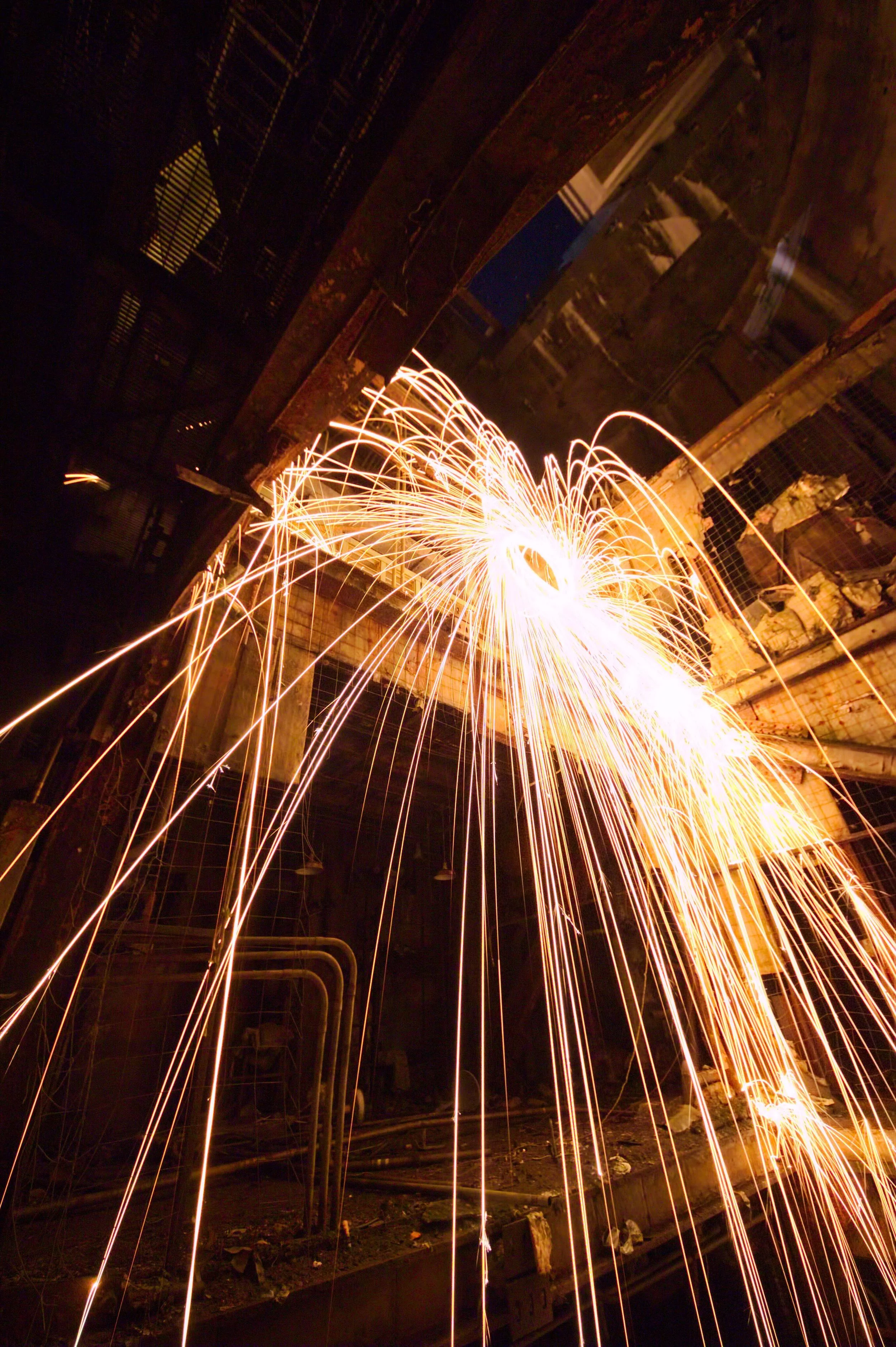 Steel Wool Burn