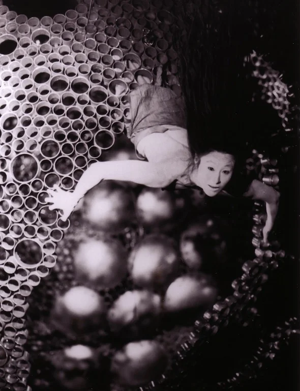 Butoh workshop with Yumiko Yoshioka in New York hosted by Vangeline Theater