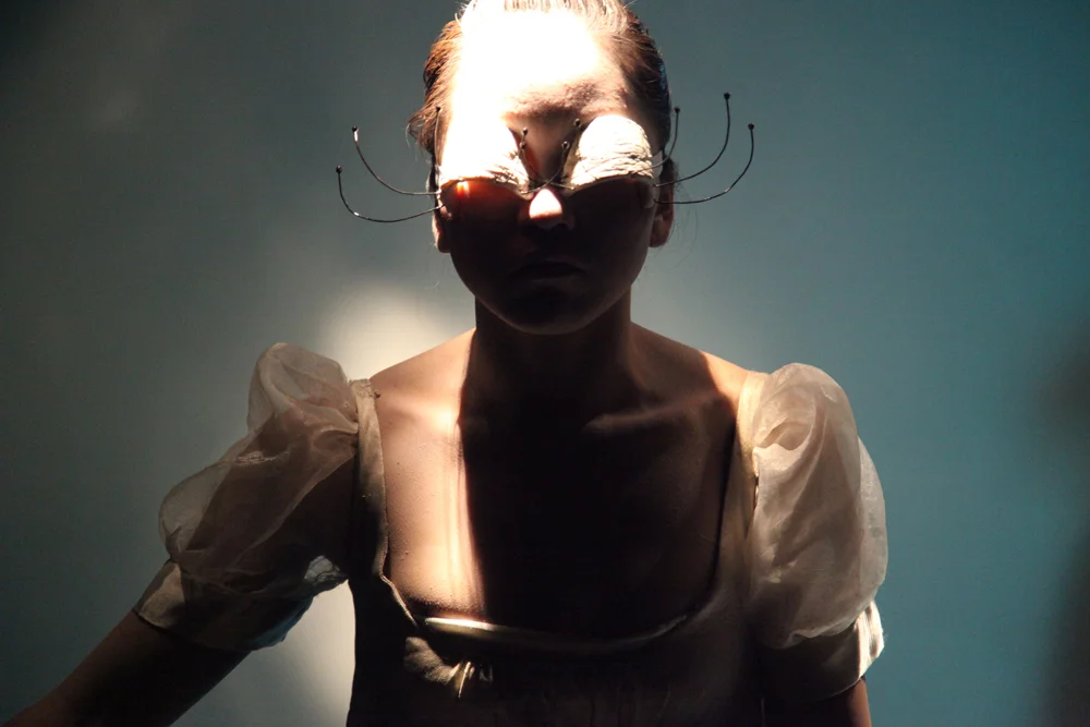Azumi Oe with Butoh company Vangeline Theater in Hereafter 2011