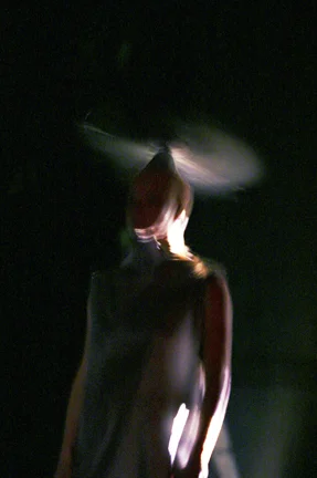 Jessi Gayle in C. A. R. O. U. S. E./L with Butoh company Vangeline Theater