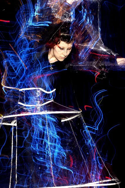VVangeline at Galapagos Art Space in "Plastic Queens" in 2004