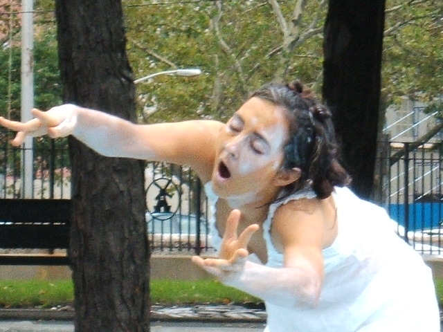 Kat Mac Millan with Vangeline Theater in MOSAIC ( 2006- Art in Odd Places)