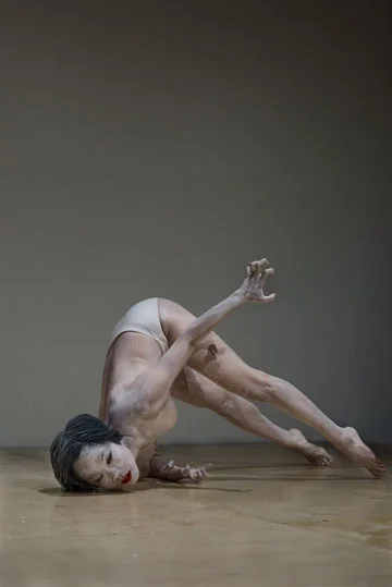 Mee Ae Caughey with Butoh company Vangeline Theater in La Porte Etroite- New Museum (2008)