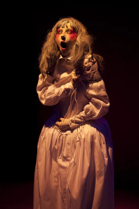 RItual with Vangeline- Butoh dancer Vangeline performs her solo Ritual- photo Mike Nogami