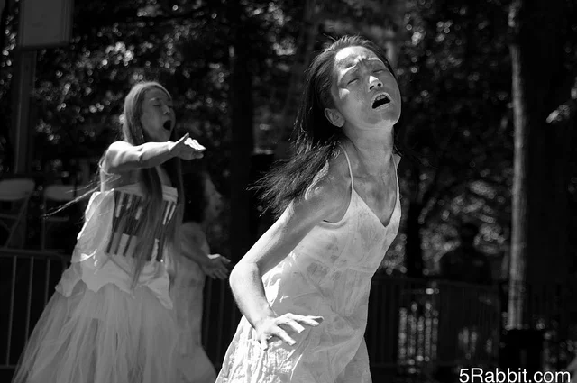 Performance Butoh workshop with Vangeline hosted by New York Butoh Institute 
