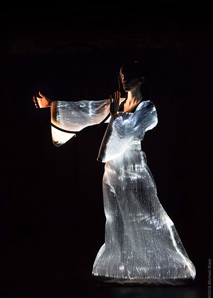 Vangeline in Butoh Beethoven - Eclipse- Photo Michael Blase