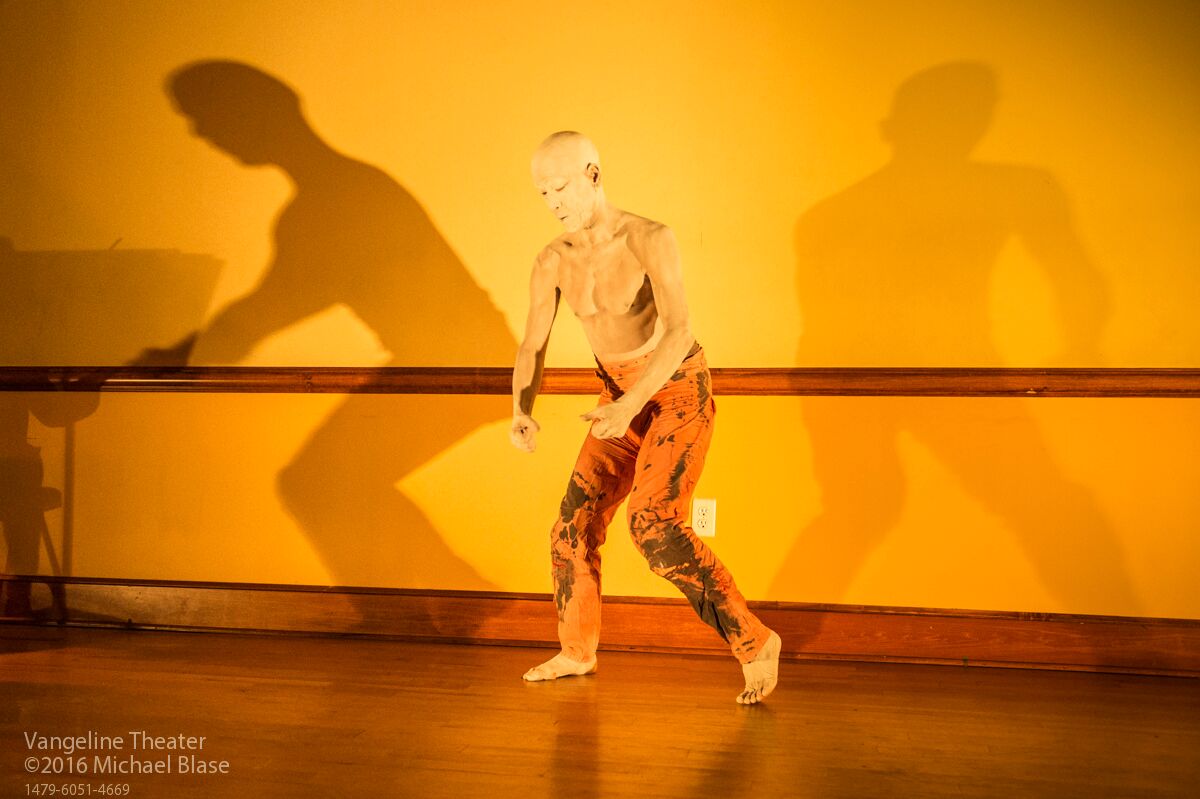 Katsura Kan in Butoh Strings- Photo By Michael Blase