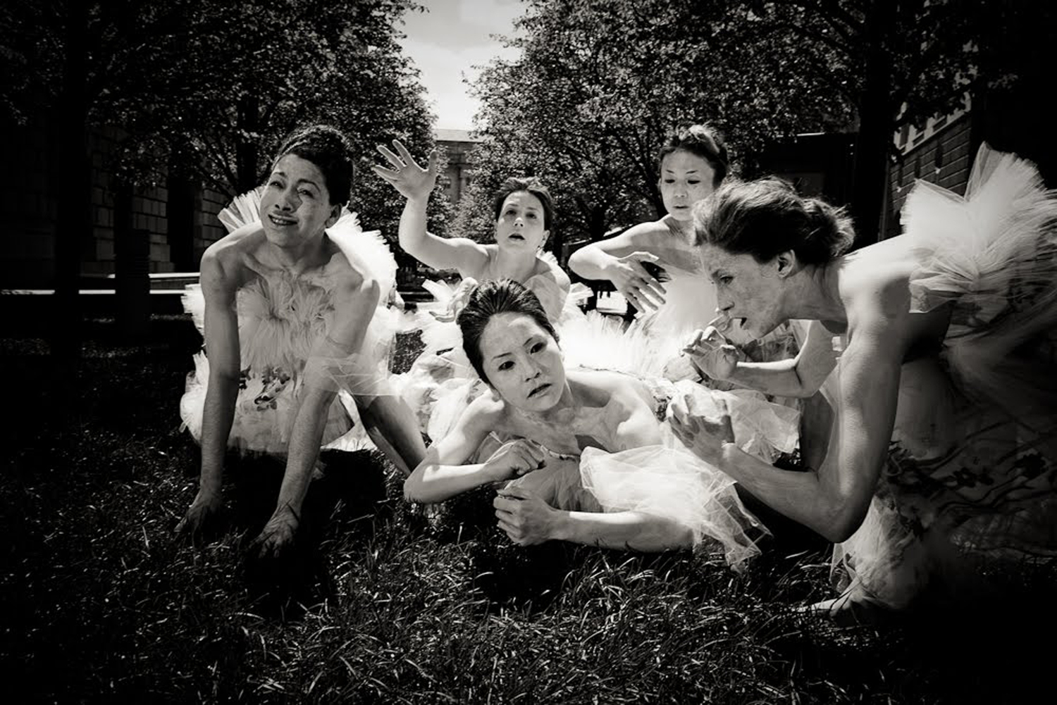 Butoh company Vangeline Theater in Washington DC. Photo by Yassine