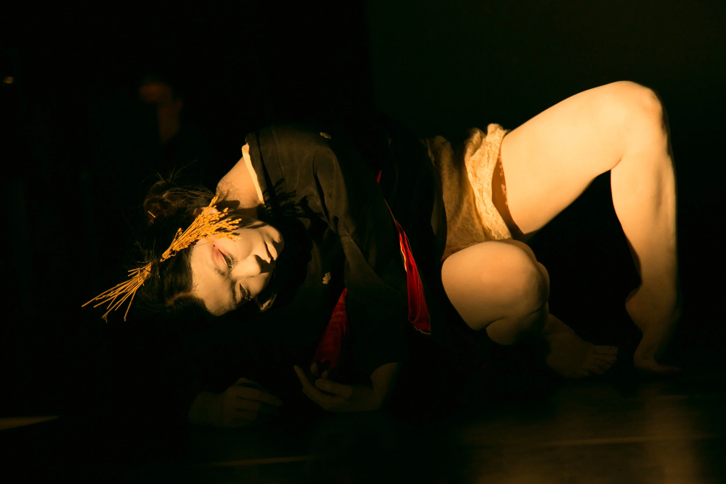 Eri Chian Our international featured guest, Butoh dancer Eri Chian comes all the way from Osaka, Japan. Not to be missed! Photo by Wei Chi.