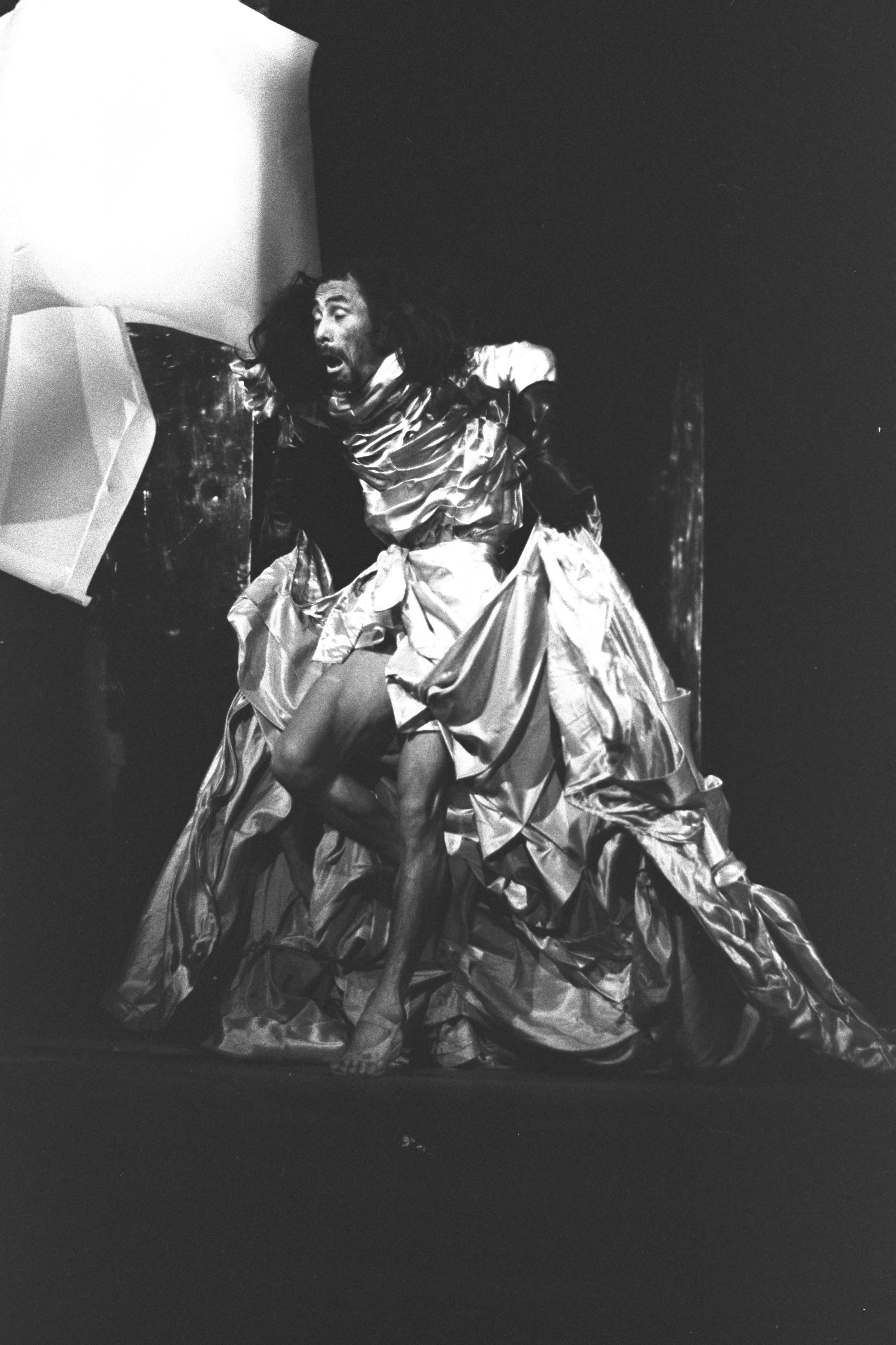 Tatsumi Hijikata. Photo By Tadao Nakatani. Courtesy Tastumi Hijikata Archives.