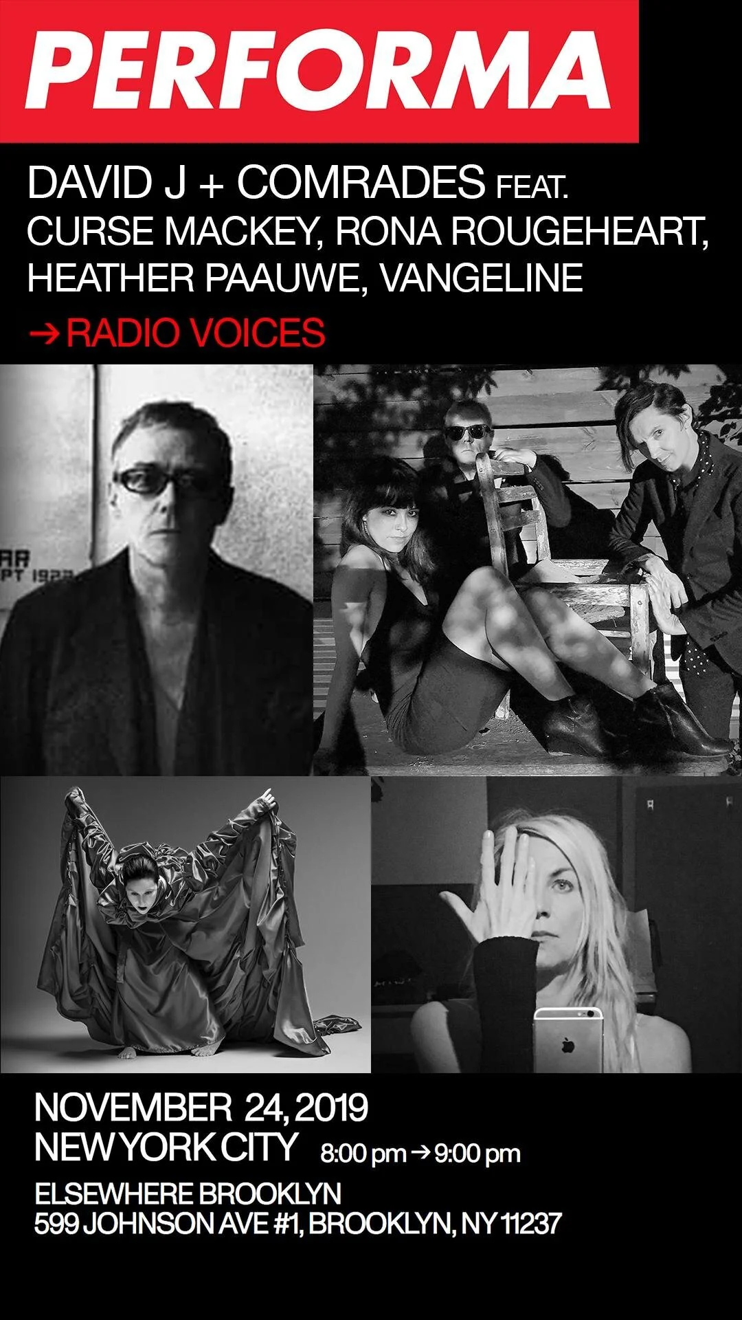 Performa Biennal 19 with David J.