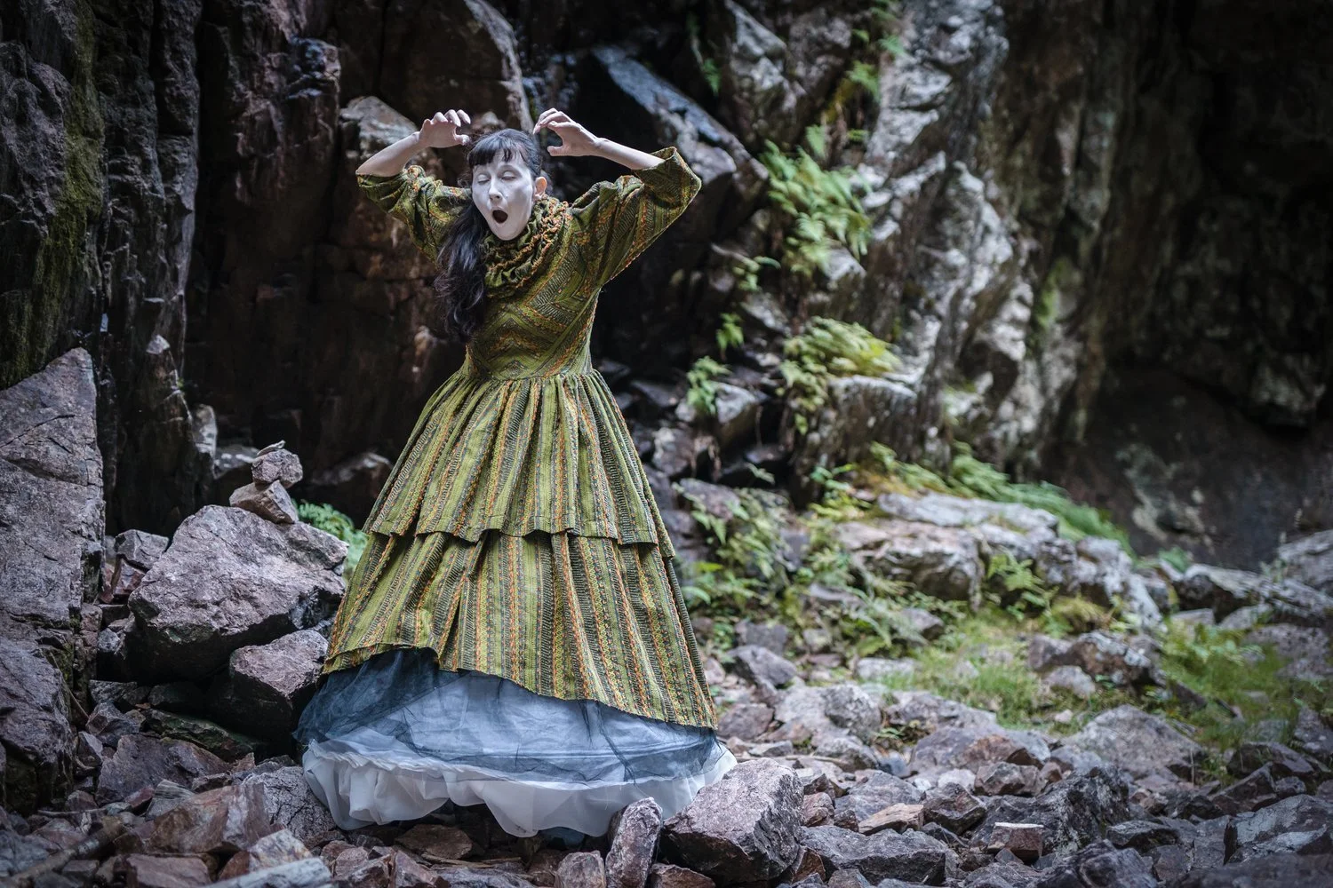 Butoh Resonance with Nature with Vangeline in the UK