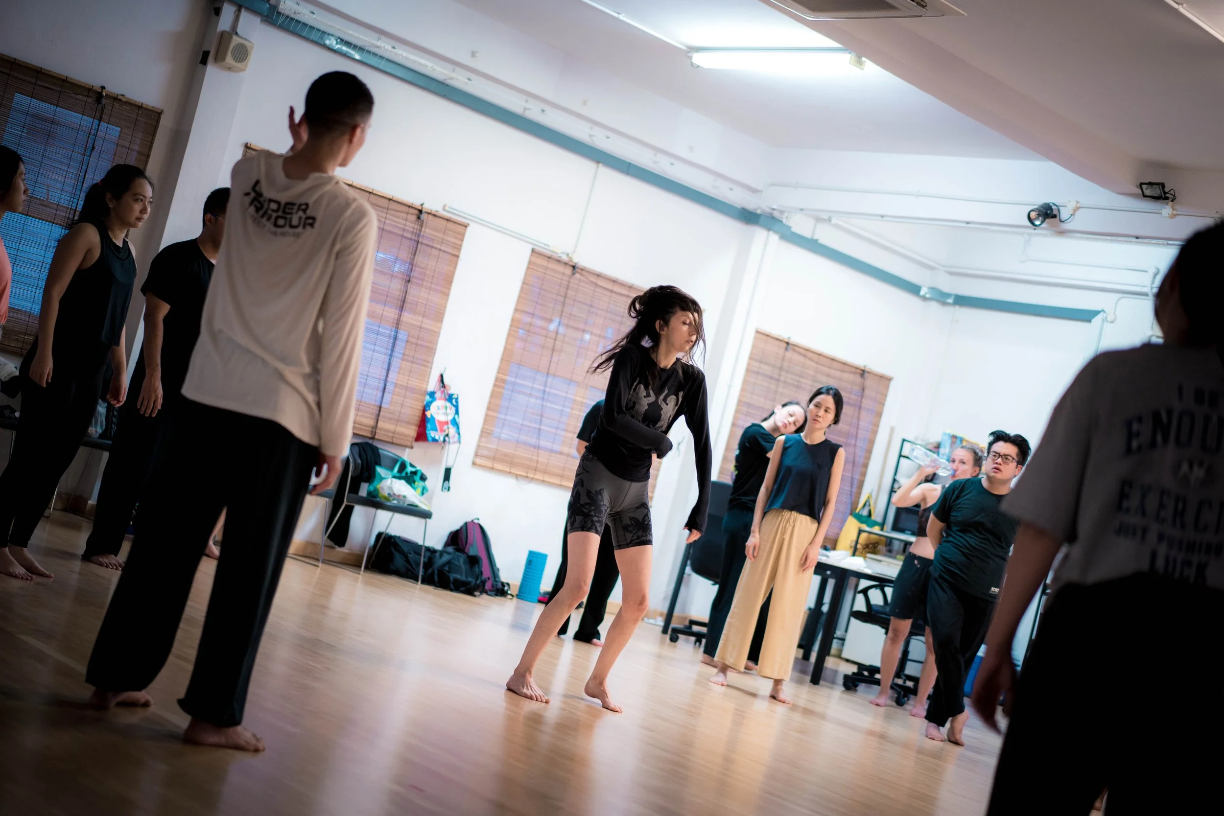 Butoh workshop with Vangeline in Berlin