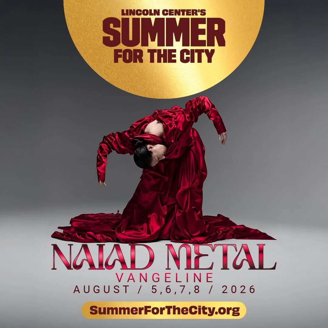 Vangeline at Lincoln Center in NAIAD METAL 