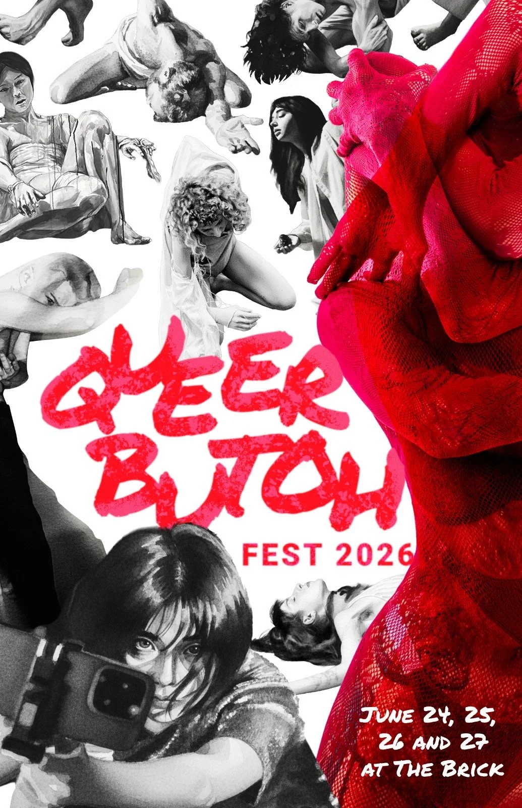  Poster for the Festival Queer Butoh 2026 