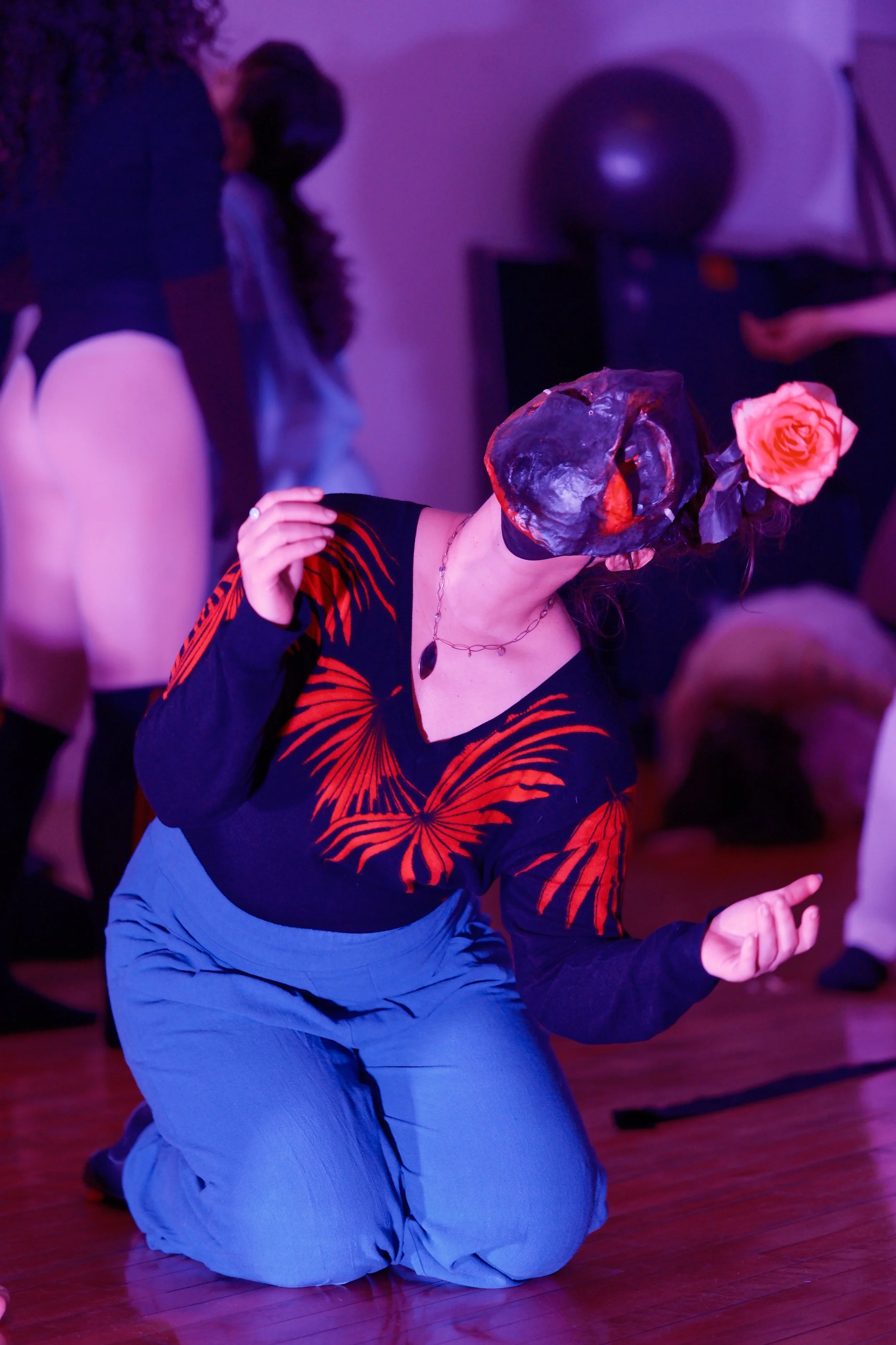 Final butoh performance Spring Cohort 2026